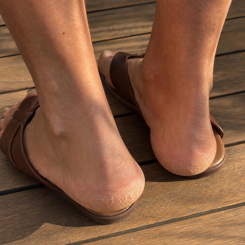 Pies de sandalia
